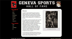 Desktop Screenshot of genevasportshof.org